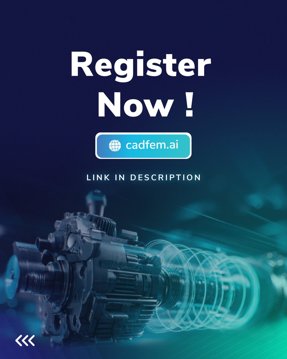 cadfem_in's tweet image. 𝐉𝐮𝐬𝐭 𝟏 𝐖𝐞𝐞𝐤 𝐭𝐨 𝐆𝐨, 𝐁𝐞𝐧𝐠𝐚𝐥𝐮𝐫𝐮!

Get ready for the 4th CADFEM Ansys Simulation Conference 2025 — where innovation meets engineering excellence.

 Save your spot now: resources.cadfem.ai/4th-cadfem-ans…

#CADFEMIndia #Ansys #SimulationConference #EngineeringInnovation