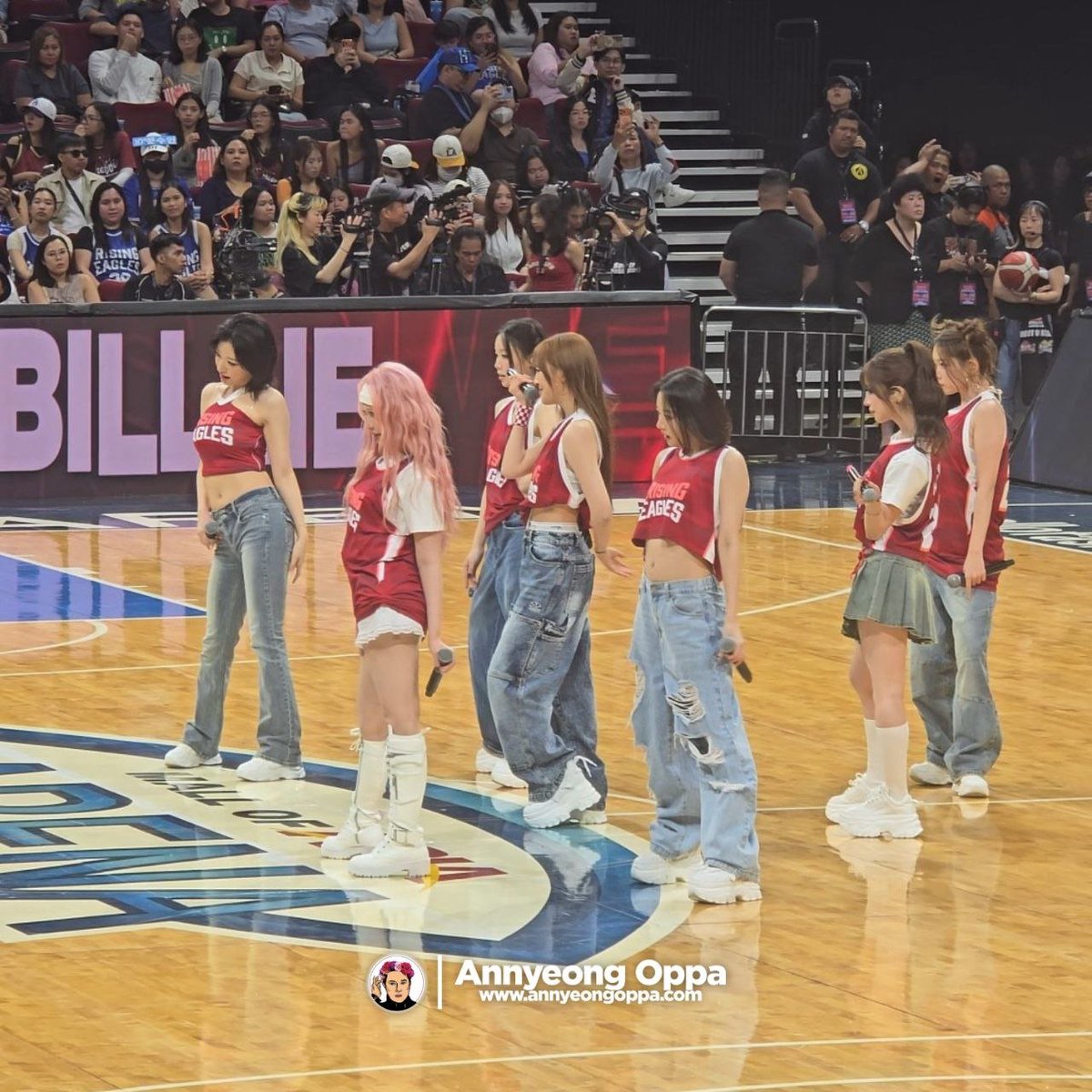 TheAnnyeongOppa's tweet photo. BILLLIE delivered their amazing live performances and natural radiance on the court at "Shoot of Asia" ✨️

Event presented by @benchtm 

#BENCHShootOfAsia #ShootOfAsiaInManila https://t.co/8s4IXT6Ni9