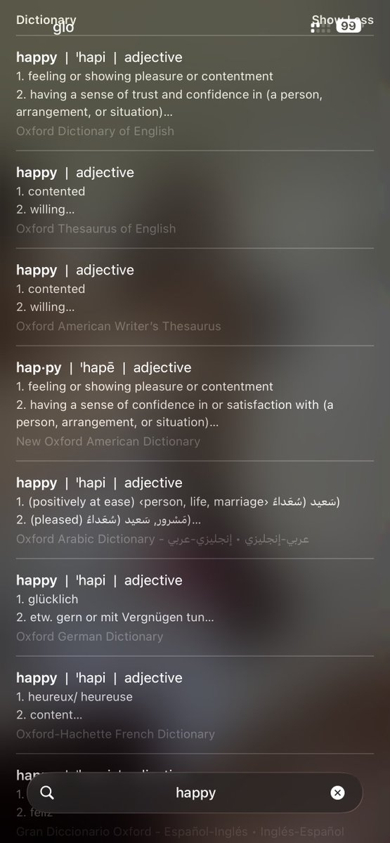 just_Afeez's tweet photo. @keji_social iPhone has Oxford dictionary on it, I don’t know how I set it up, but it works offline https://t.co/Mvobh6EYbL
