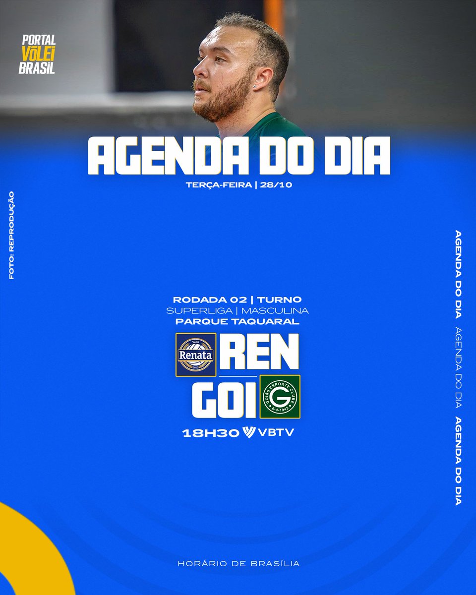 📆 Agenda desta terça-feira (28/10) ⬇️