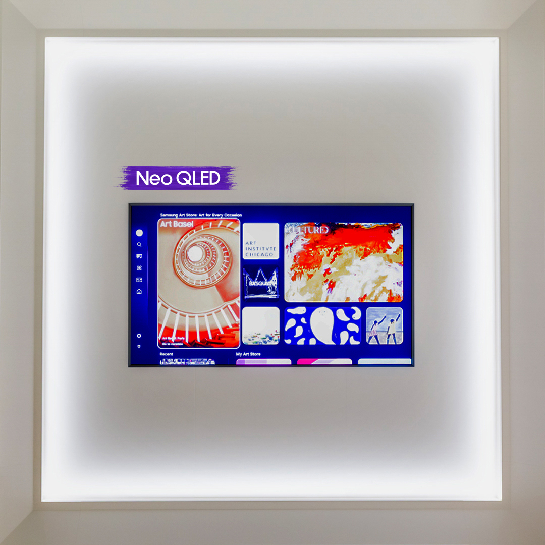 SamsungGulf's tweet image. Your ultimate guide to @ArtBasel Paris starts at Samsung Lounge ✨
Swipe through to discover the highlights, immerse yourself in Samsung’s world of art, and join the experience!

#SamsungArtTV #SamsungArtStore #ArtBasel #TheFrame #FrameTV #NeoQLED #MICRORGB #QLED