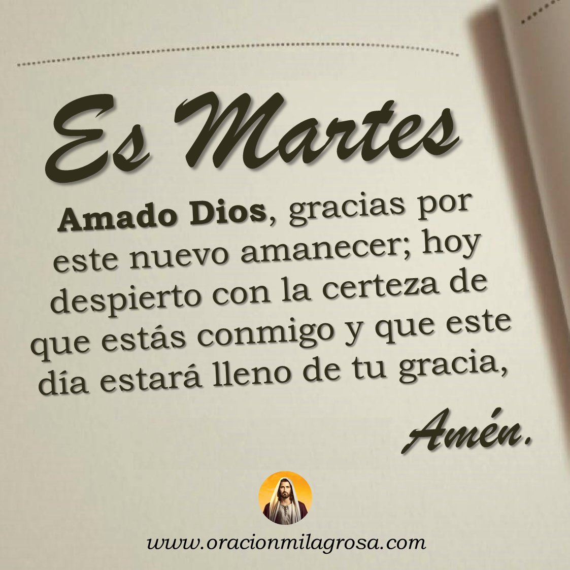 Oración para hoy martes 28 de octubre 👉 youtu.be/aIO1o7ARScM ✨