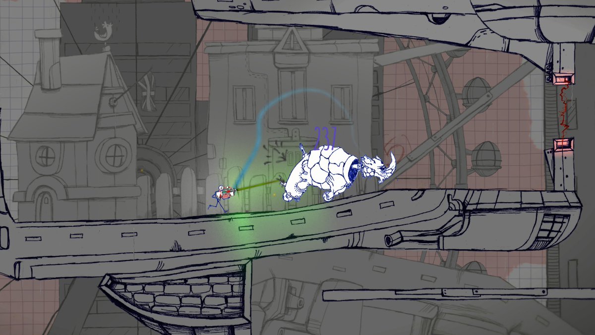 Gamezilla_it's tweet image. #Pengame, l’arte del caos disegnato a mano torna nel nuovo trailer gamezilla.it/pengame-larte-…