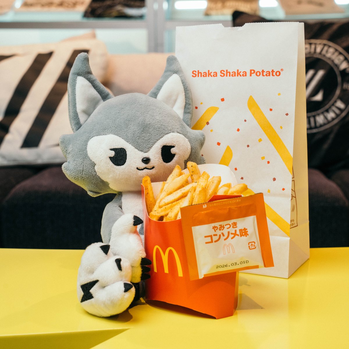 今日のお昼はｼｬｶｼｬｶ🍟🍟

#マクドナルド #ストリートバーガーズ #ストリートファイター #PR