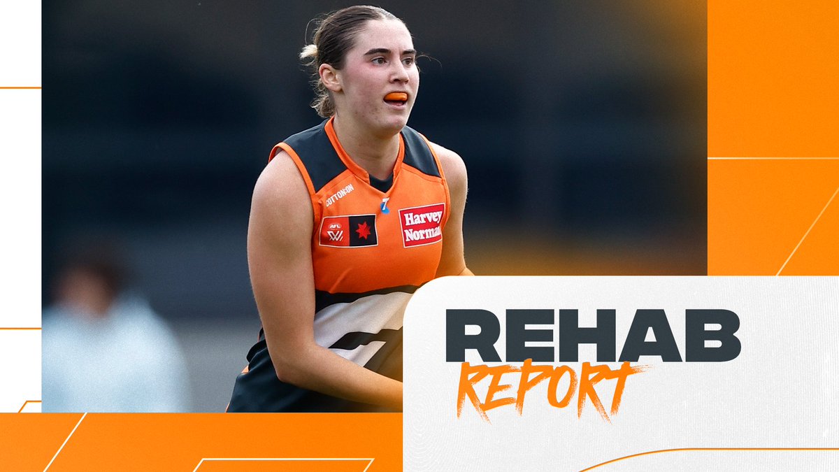 Zarlie Goldsworthy will be a test for our clash with the Power at Henson Park this weekend 🍊

Details 📲 giants.afl/4hyVAN9