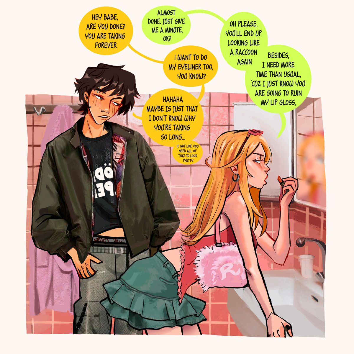 They look oddly  good together #rodrina