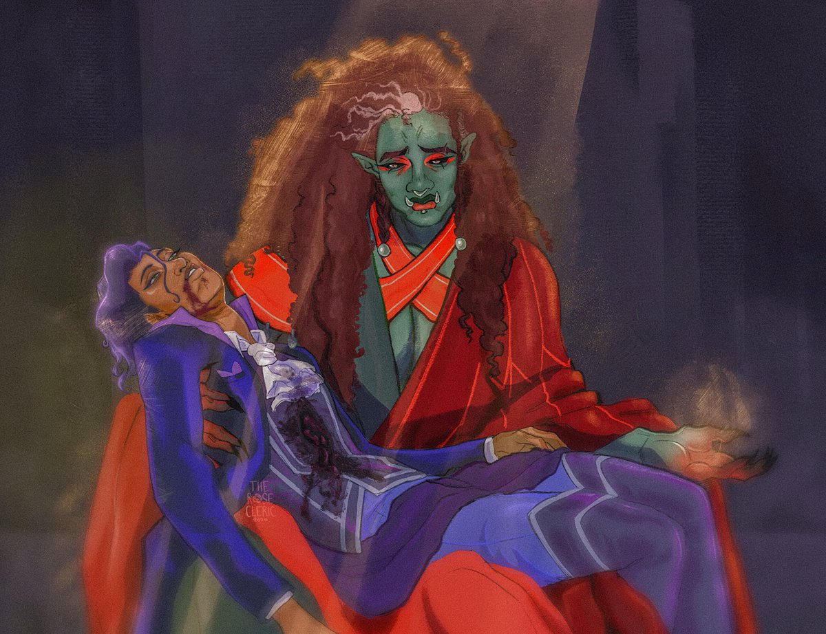 cure wounds 🫀🌱

( just spent 8 hours crying over Occtis and Thaisha again)
#criticalrolefanart ⟡ #criticalrolespoilers