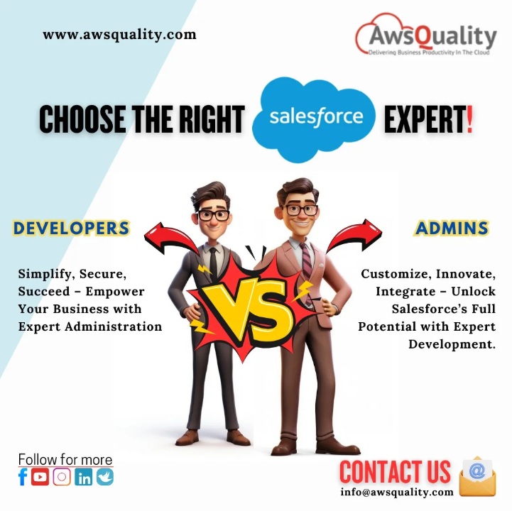 awsquality's tweet image. 🚀 Who’s Your Go-To Salesforce Expert?
💼 Simplify, secure and succeed with Expert Developers
📧 Contact: info@awsquality.com
🌐 awsquality.com
Link in Bio 🔗 awsquality.com/salesforce-dev…
#developer #remotedeveloper #salesforce #Admin #AwsQuality #uae🇦🇪 #saudiarabia