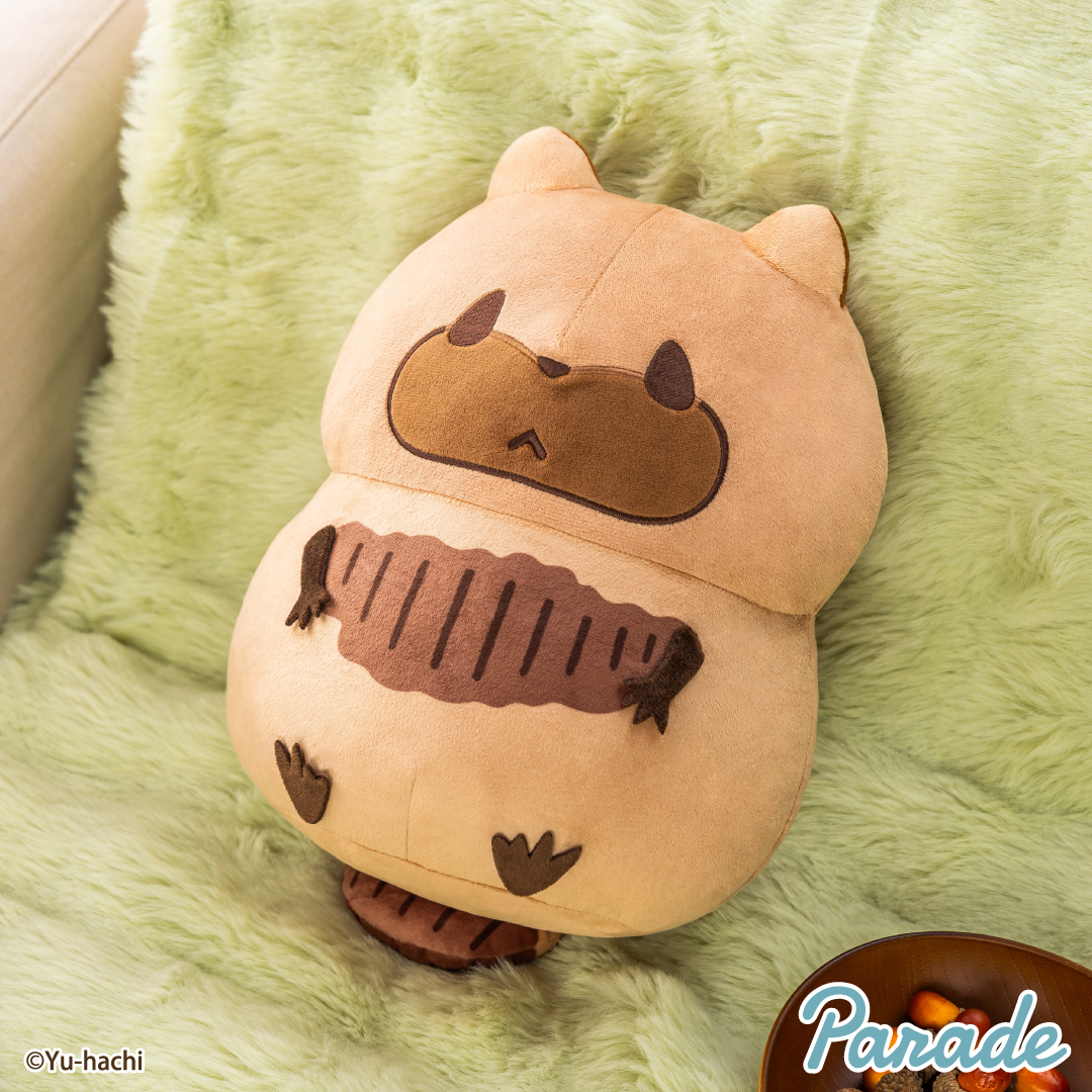 嗚呼、たぬきはもうだめです のBIGぬいぐるみが ナムコ限定でプライズ