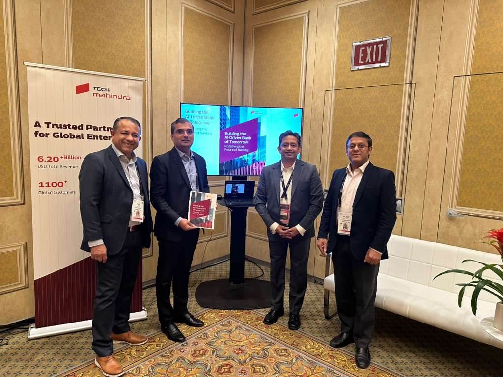 tech_mahindra's tweet image. The future of banking is here. Pervasive. Hyperpersonalized. Powered by AI.
We are proud to present our latest report, “Building the AI-Driven Bank of Tomorrow”. Launched exclusively at the @money2020 event this year, we were joined by #banking leaders from across the globe. The…