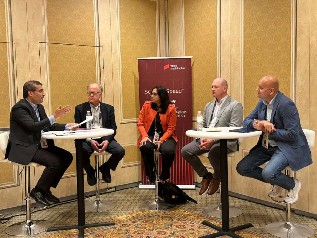 tech_mahindra's tweet image. The future of banking is here. Pervasive. Hyperpersonalized. Powered by AI.
We are proud to present our latest report, “Building the AI-Driven Bank of Tomorrow”. Launched exclusively at the @money2020 event this year, we were joined by #banking leaders from across the globe. The…