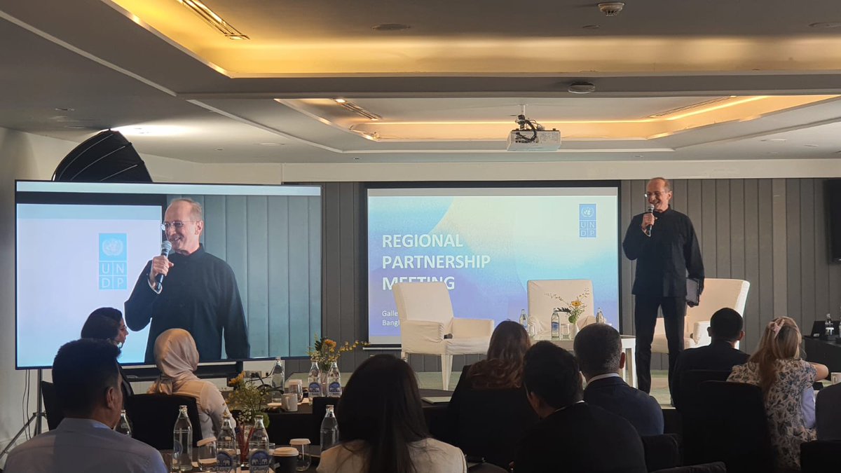 C_Bahuet's tweet image. Foundations &amp;amp; the private sector are development cooperation agents, increasingly working with #UNDP in #Asia-#Pacific. We share the common objective of improving people&apos;s lives &amp;amp; bringing transformative changes. Today, we reflect on results achieved &amp;amp; ways to scale up our work.