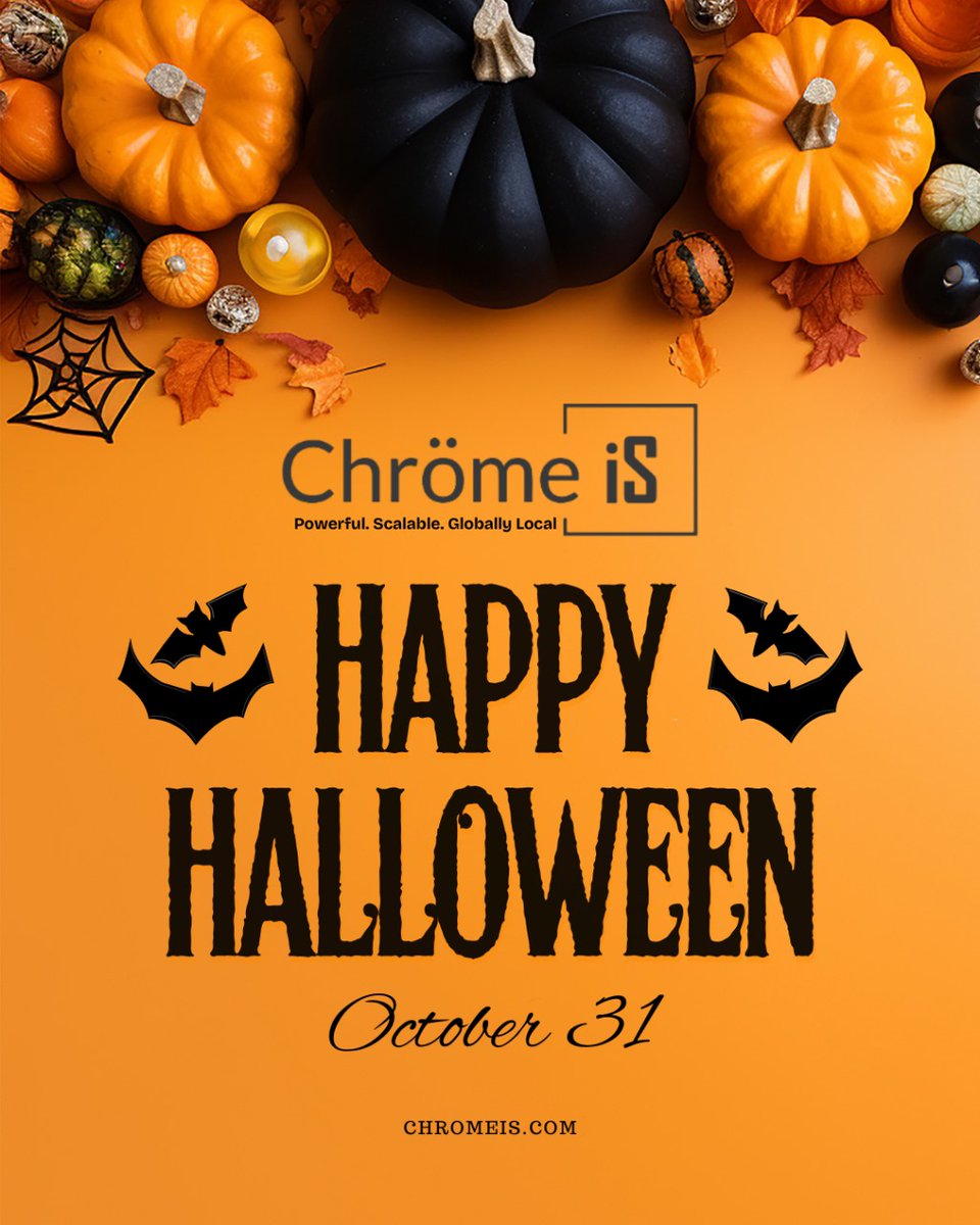 Chromeis_'s tweet image. Happy Halloween from ChromeIS!
Wishing you a day full of creativity

Just like great tech — it’s all about balance between mystery and mastery. 😉
Stay spooky, stay innovative. 👻

#ChromeIS #HappyHalloween #TechMeetsCreativity #DigitalInnovation #WebDesign #VPSHosting