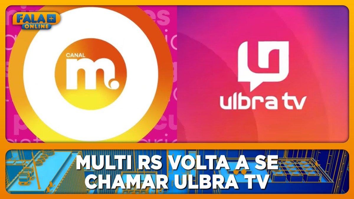 falamaisonline's tweet photo. Multi RS volta a se chamar Ulbra TV e estreia nova programação.
https://t.co/DZqI9KPBFo
#MultiRS #UlbraTV #Televisão #FalaMaisOnline https://t.co/gGaYpXi6Xi