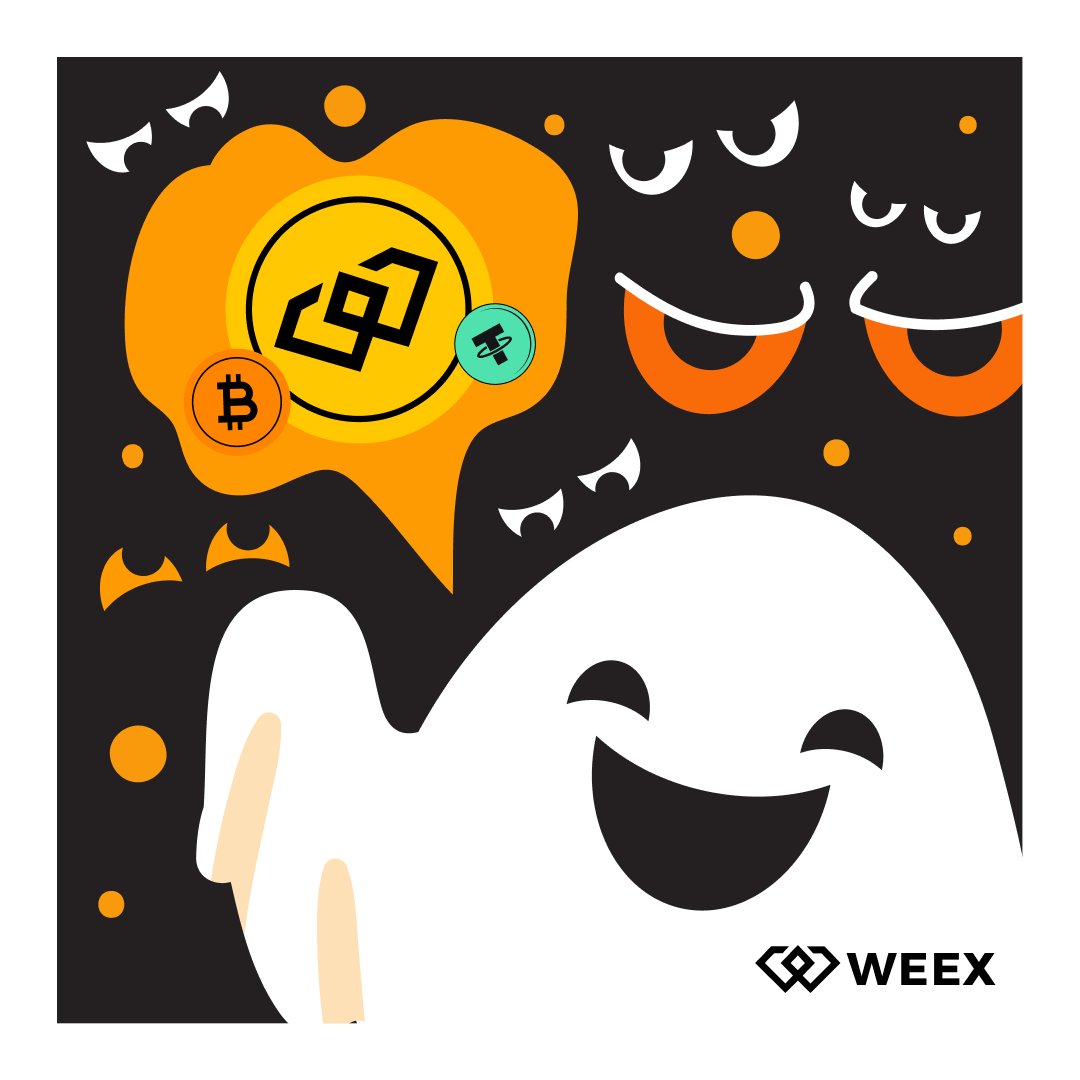 🎃 Halloween Crypto Mystery! 👻
Dare to guess the hidden coin in the picture? 🕸️

🎁 $200 USDT shared by 10 lucky detectives!

🦇 Look closely… the glow might give it away 👀
Drop your best guess below — if you’re brave enough! 💀

🩸 How to Join:
1️⃣ Follow <a href="/WEEX_Official/">WEEX</a>
2️⃣