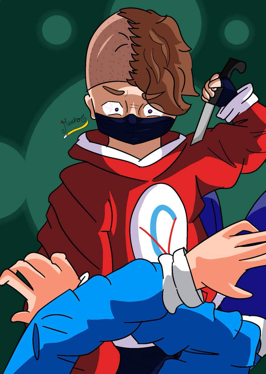 Día 27- locura 

En mi país todavía no son las 12 Así que no he perdido Jajaja-

Quería hacer algo elaborado pero por circunstancias de la vida, no tuve tiempo UU así que le dejó x to' feo

#CoMPaSTober2025 #CoMPaS #SeñorX #Sparta365