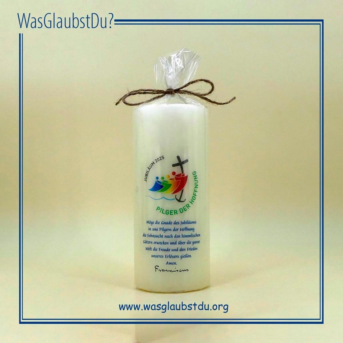 🌟 Heiliges Jahr 2025 – Ein unvergessliches Erlebnis! 🌟

Warst du dieses Jahr schon in Rom oder planst du noch, das Heilige Jahr zu erleben? 🕊️ Das Heilige Jahr 2025 dauert bis zum 6. Januar 2026, die Gelegenheit, eine Erinnerung daran zu schaffen! wasglaubstdu.org/heiliges-jahr/