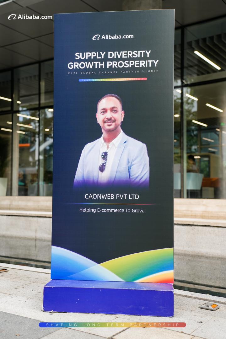 Caonweb_co's tweet image. Caonweb shines at the 𝗔𝗹𝗶𝗯𝗮𝗯𝗮.𝗰𝗼𝗺 Global Partner Summit FY26!

Proudly representing 🇮🇳 India while driving Supply, Diversity, Growth &amp;amp; Prosperity!

Helping Indian exporters reach 200+ countries.
👉caonweb.co

#Caonweb #Alibaba #GlobalTrade #ExportFromIndia