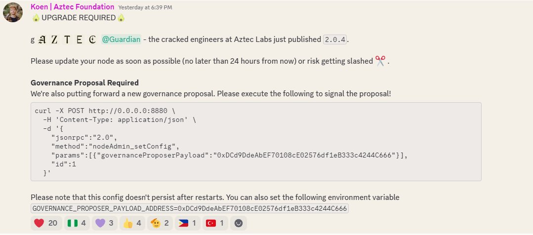 Update your Aztec node to 2.0.4, and make sure you run the following 🐸

curl -X POST http://0.0.0.0:8880 \
  -H 'Content-Type: application/json' \
  -d '{
    "jsonrpc":"2.0",
    "method":"nodeAdmin_setConfig",