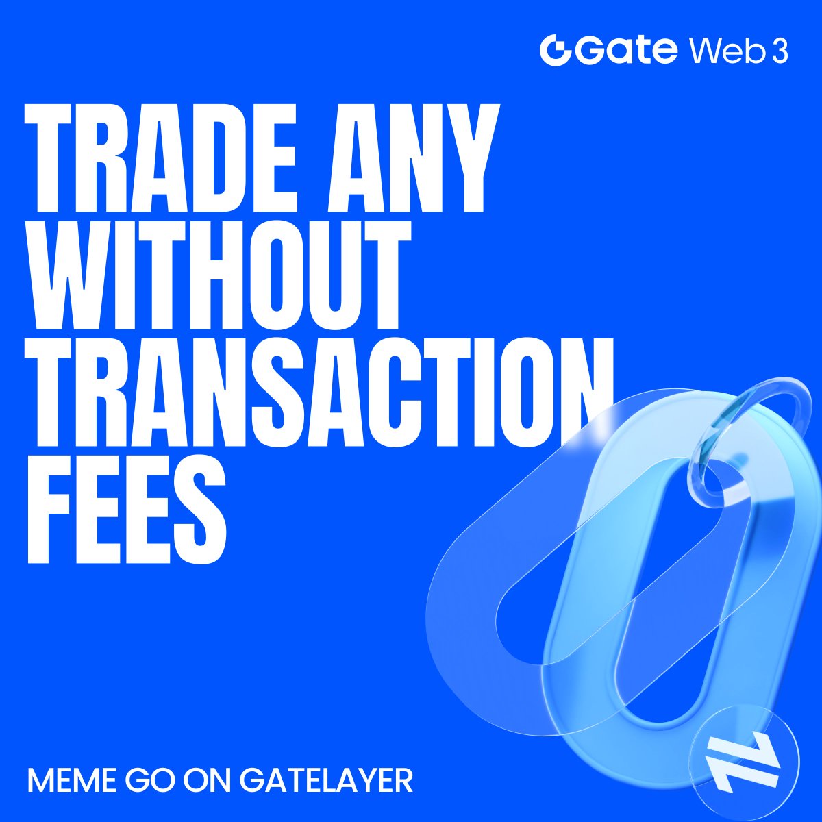 GateWeb3_HQ's tweet image. Meme Go——Small capital, big opportunities. 

Zero-fee trading on #GateLayer ensures every cent fuels your next big #Meme discovery.

 🔗Join Now: web3.gate.com/campaigns/site… 
📖 More Details: gate.com/announcements/…