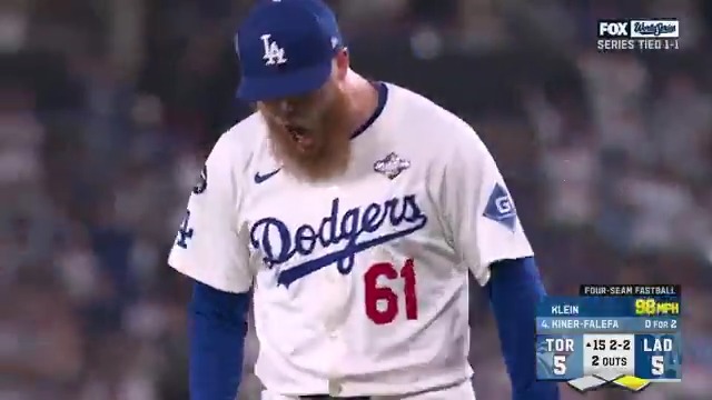 WILL. KLEIN. #WORLDSERIES