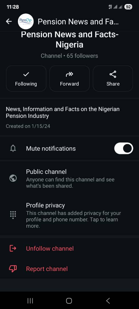 Retirement goals: No boardrooms, no deadlines, just me, my wife exploring every corner of Nigeria with love, laughter, and new memories on every road, as she has been by my side through it all. #MyDreamRetirement <a href="/penopnig/">Pension Fund Operators Association Of Nigeria</a>