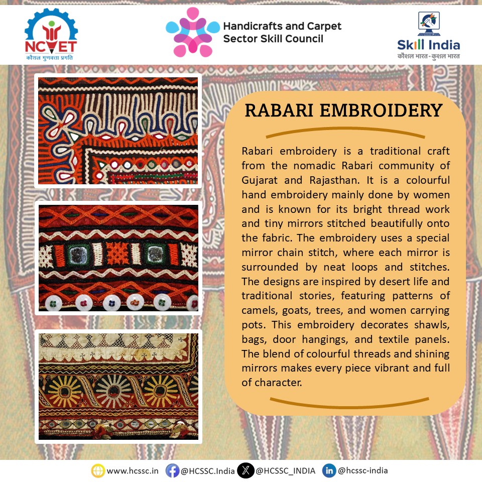HCSSC_INDIA's tweet photo. #handicrafts #handicraftsofindia #MoSkillsAndEnterpreneurship #KushalBharatViksitBharat #SkillIndia https://t.co/ystFGiQrj6