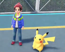 james_rdv's tweet photo. That's not Ash... The guy is his soon working together with uncle Pikachu OG. They are luring fresh trainers to gain some money and stuff. ¬¬ #PokemonLegendZA #Pikachu https://t.co/fF2zEOlZMg