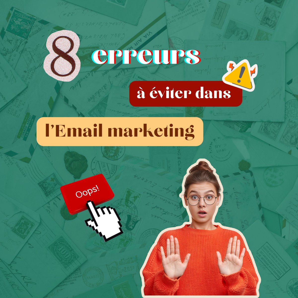 Webessor's tweet image. 💌 Le succès de vos campagnes d’emailing repose sur des bases solides !
De petites erreurs peuvent avoir de grandes conséquences...
👉Découvrez les 8 pièges à éviter pour booster vos taux d’ouverture et de clics !
#EmailMarketing #Emailing #MarketingDigital #StratégieMarketing