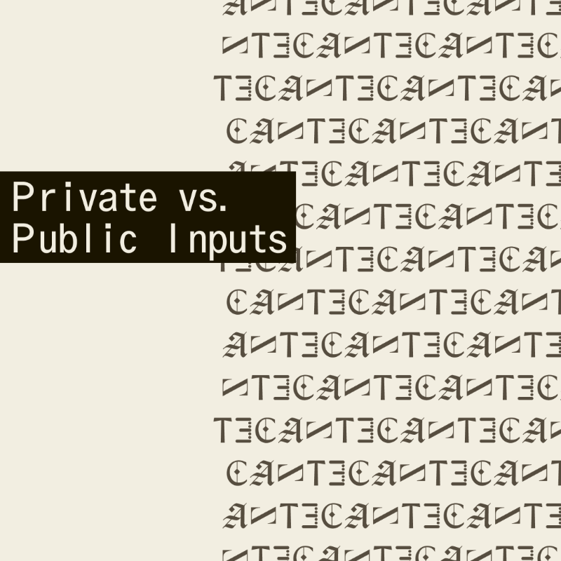 aztecnetwork's tweet photo. With Aztec, you choose what to share.

@NoirLang programs distinguish between private and public inputs to achieve this seamlessly.