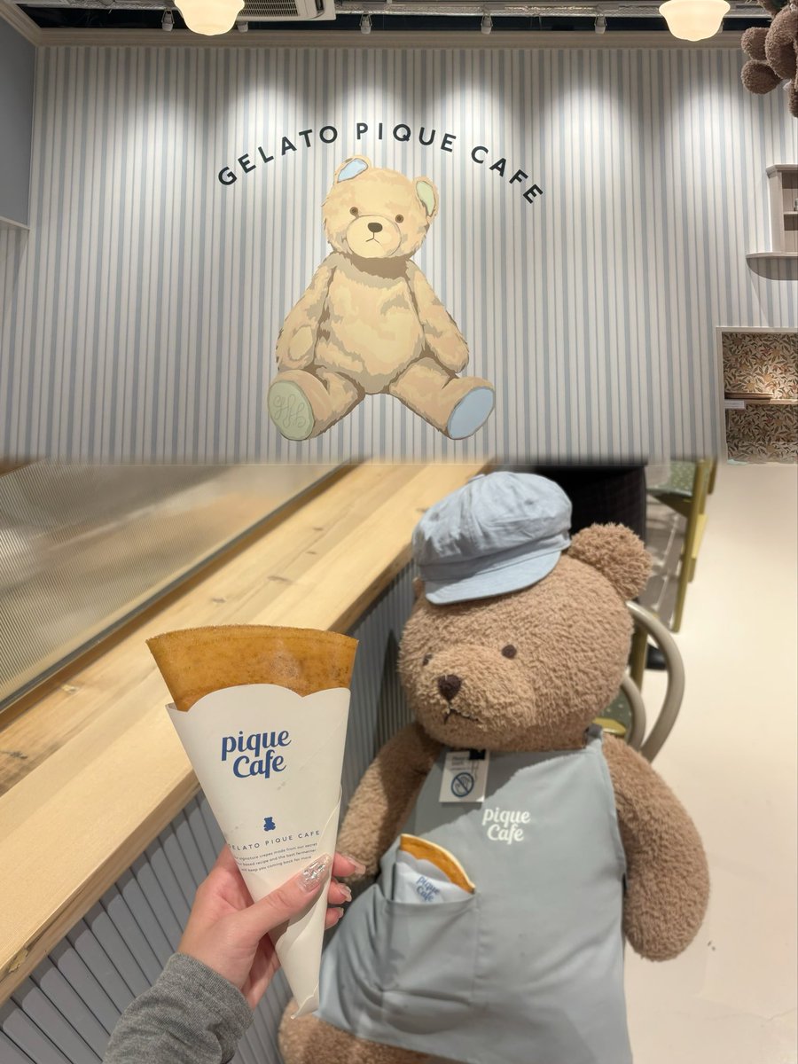 mk_oo96's tweet photo. 御殿場アウトレットのジェラピケカフェ🧸🤍 https://t.co/RX5LtTHtpZ