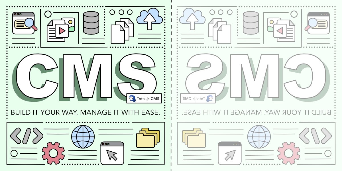 totalframework's tweet image. Total.js CMS - Build it your way. Manage it with ease. totaljs.com/cms/ #cms #totaljs #totaljscms #contentmanagement #totaljsplatform #smartcms #contenttools #devfriendlycms