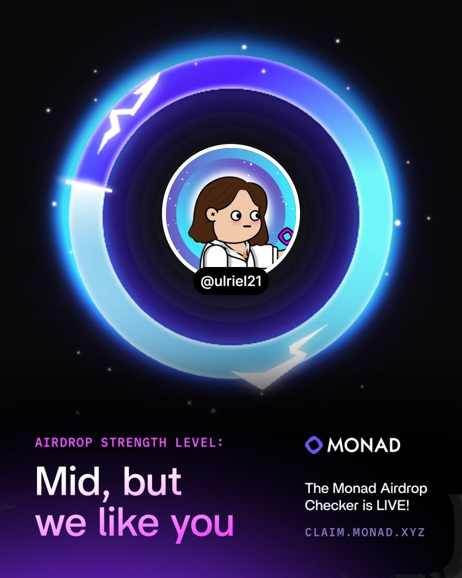 ulriel21's tweet photo. TRUST MONAD. TRUST TUNEZ https://t.co/Vh8r8drIh4