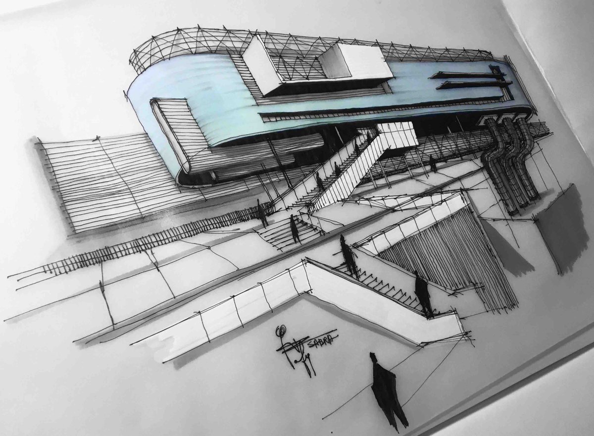 Arch2O_magazine's tweet image. bit.ly/4luU9Qr
#Arch2OSketches by: Rafiq Sabra
#architecture, #design, #architecturephotography, #architectureporn, #arch2o, #arch2omagazine, #conceptdesign, #sustainablearchitecture, #interiordesign, #interiorarchitecture, #construction #arch2o.magazine