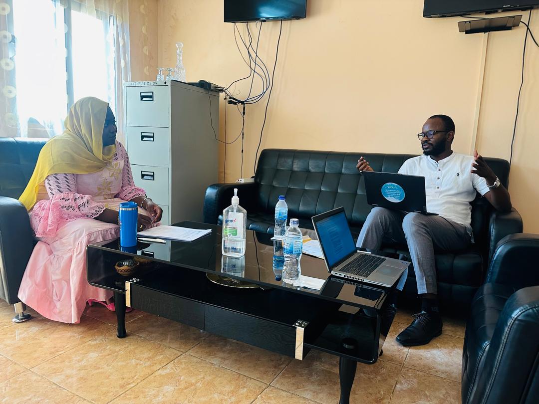 C_MER_Official's tweet photo. At C-MER, our work is rooted in participatory &amp; evidence-based consultation.

Today, we began engagements with NAATIP stakeholders for the review of The Gambia’s NAP on Trafficking in Persons — meeting Mrs. Isatou Dabo, Executive Director of NAATIP.

#CMER #AntiTrafficking https://t.co/FghwqsP1Z0