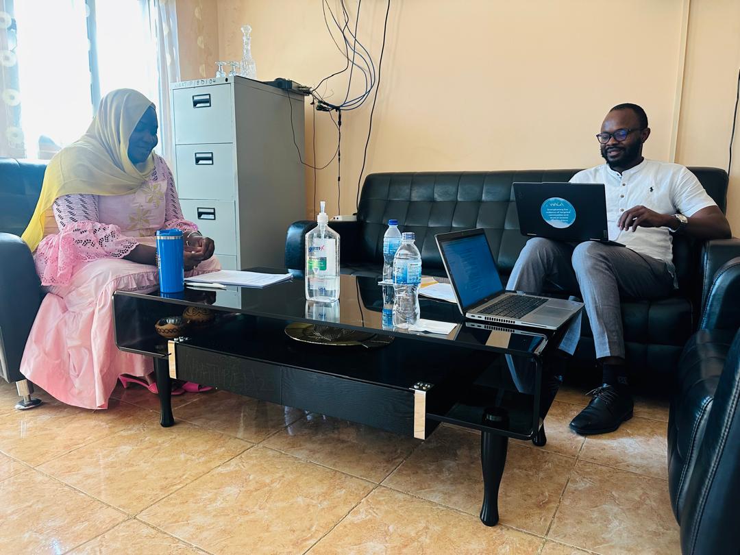 At C-MER, our work is rooted in participatory &amp; evidence-based consultation.

Today, we began engagements with NAATIP stakeholders for the review of The Gambia’s NAP on Trafficking in Persons — meeting Mrs. Isatou Dabo, Executive Director of NAATIP.

#CMER #AntiTrafficking