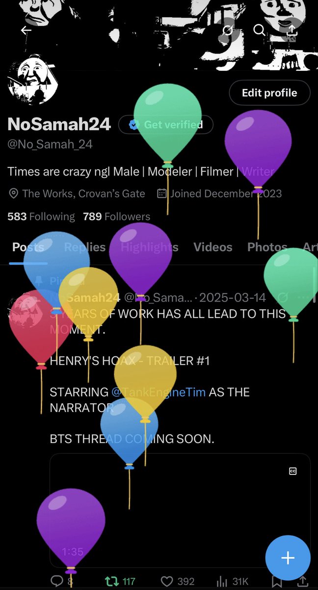WHERE ARE THE BALLOONS ⁉️⁉️🗣️