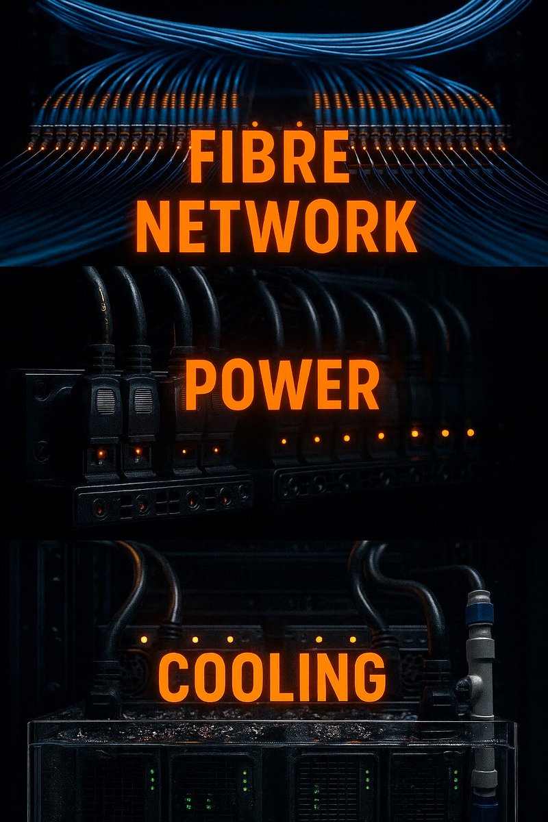 deployai_stack's tweet image. Power ⚡️
Cooling 💧
Connectivity 🌐

The unseen foundation of intelligence — clean, efficient, and globally connected.

Next stop: The Rack Layer 🧠
Where architecture meets acceleration.

#AIInfrastructure #DataCenters #TechInnovation #FutureOfAI #DeployAI