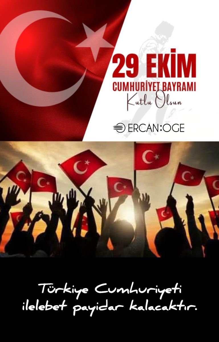 Cumhuriyet Kutlu olsun.
#29Ekim #Cumhuriyet