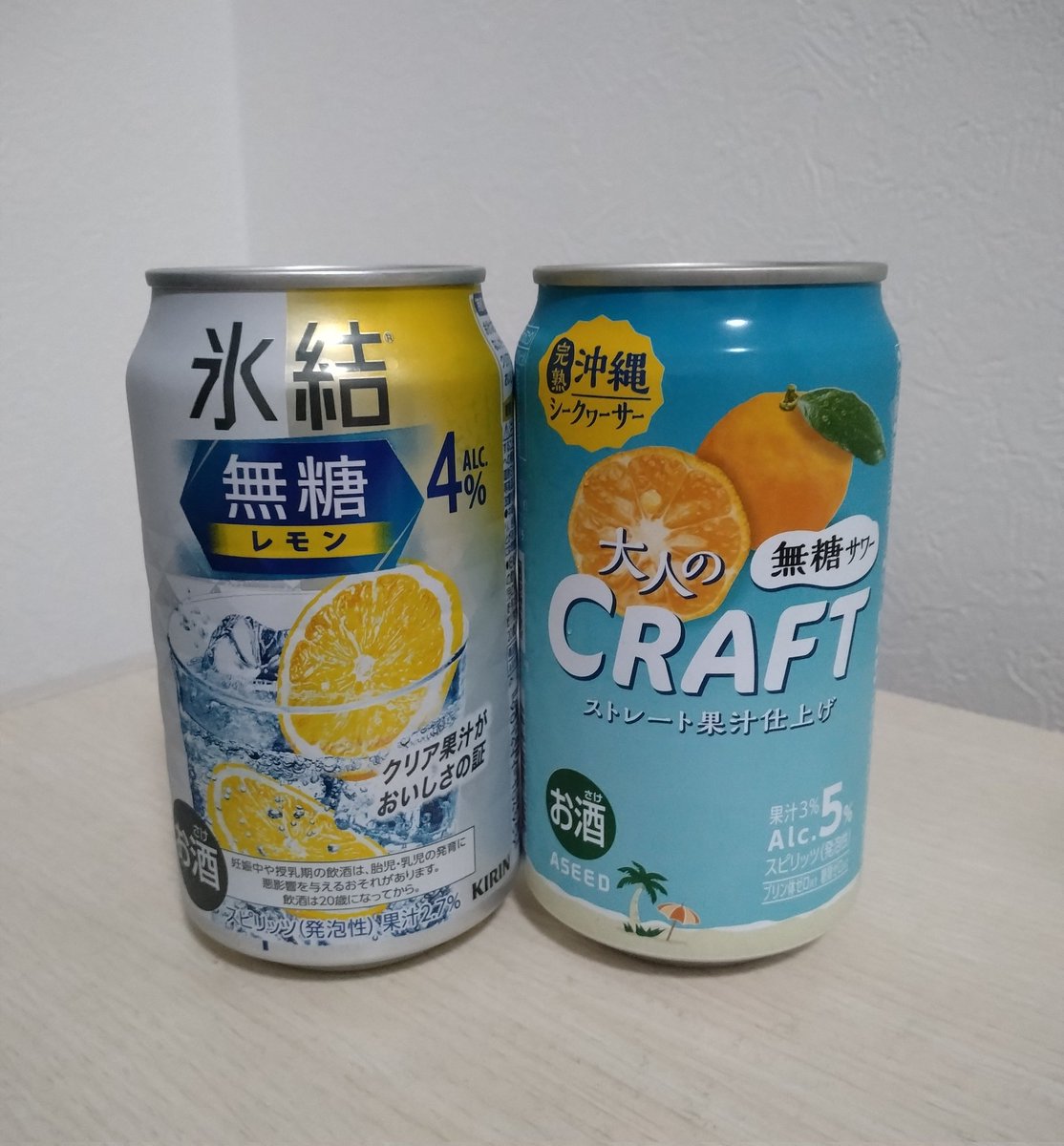 晩酌〜🍺明日もお休みなのだ〜✌️初めて見た大人のCRAFTとやらを買ってみた
かんぱ～い🍻