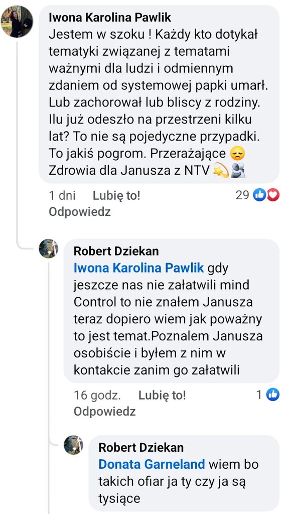 Janusz Zagórski zachorował. Ale nie dla wyznawców, co nie mają wątpliwości: system chce go zamordować za mówienie prawdy, że pandemia to był diaboliczny projekt zniewolenia, szczepionki służą roznoszeniu czipów, którymi CIA torturuje nas elektronicznie, a światem rządzą kosmici;)
