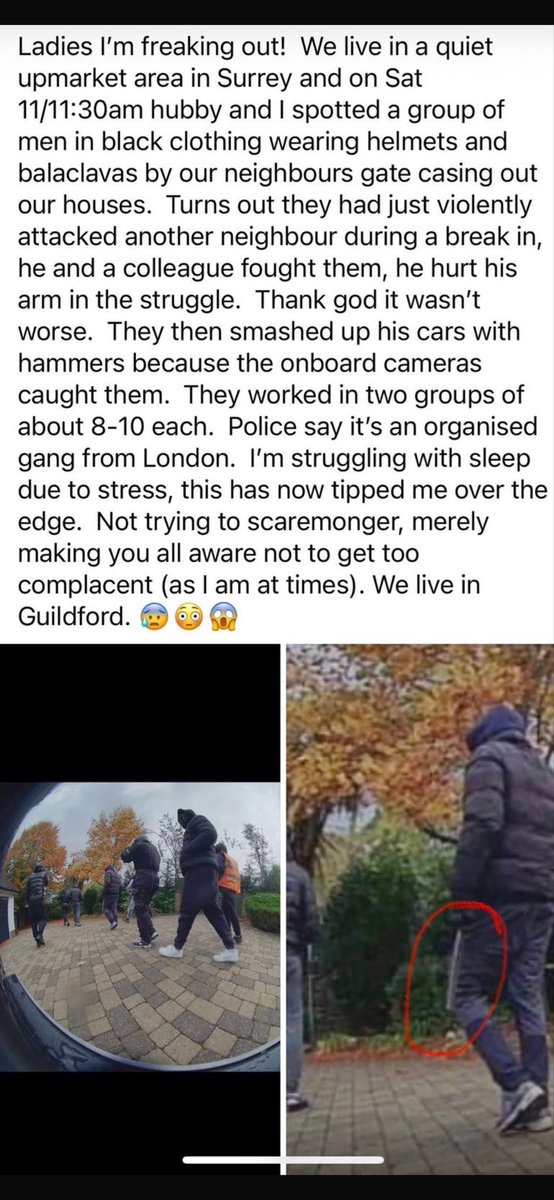 AudreyJVR's tweet photo. @SurreyPolice @Four_Gods_sake I tried to direct message, doesn’t work, is this real? https://t.co/tYtEnve8Qn