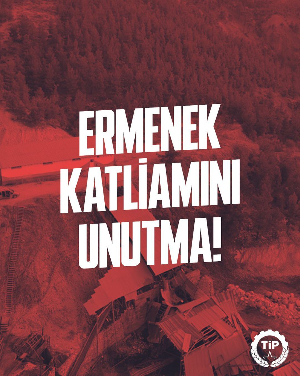 Ermenek’te Has Şekerler Madencilik’e ait kömür madeninde katledilen 18 maden işçisinin acısı ve öfkesi hala yüreğimizde. Soma’nın, Ermenek’in, İliç'in failleri dışarıda, madencilerin avukatı Can Atalay içeride!

Ermenek'i unutmayacak, faillerle mutlaka hesaplaşacağız.