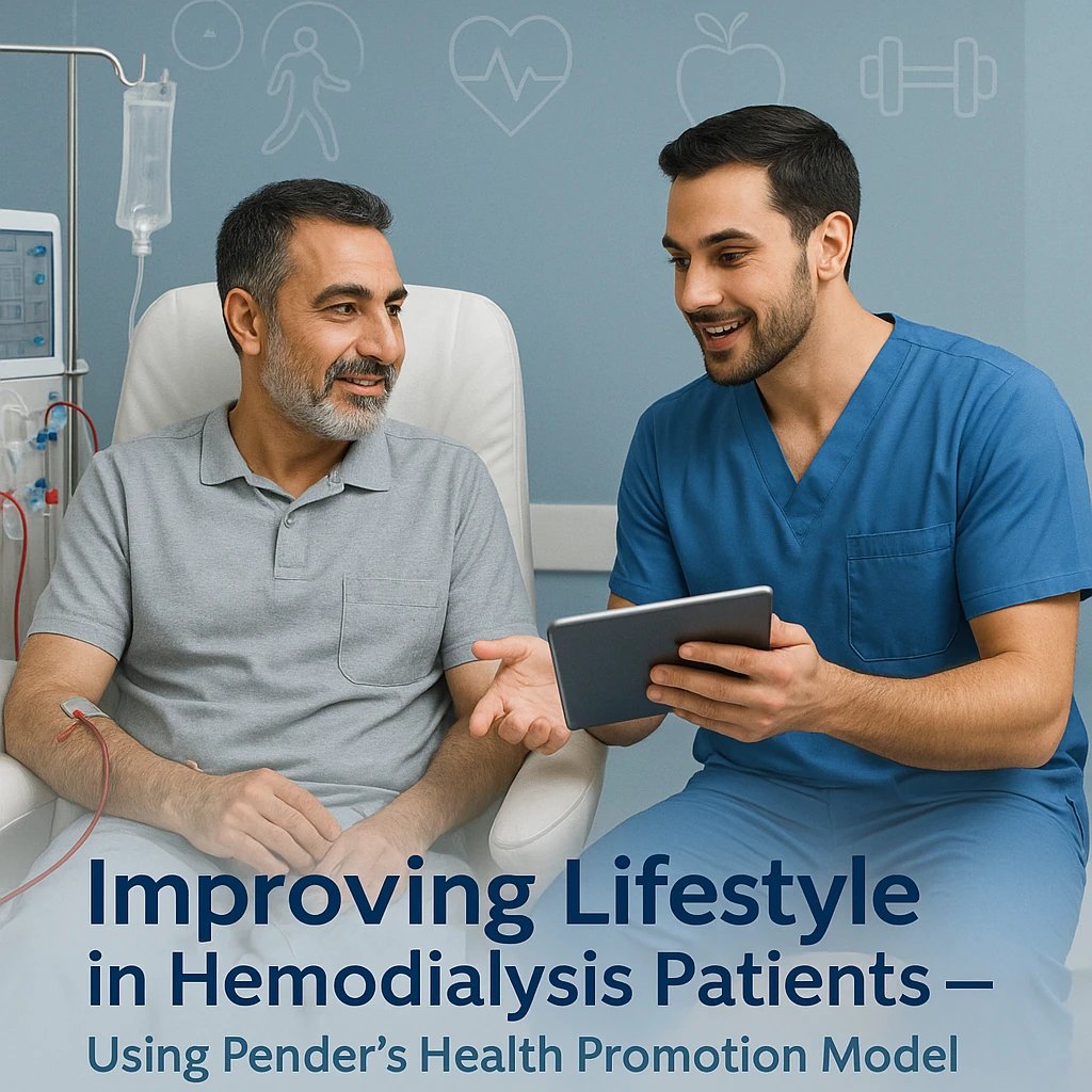 MedSurNursing's tweet photo. Hemodialysis needs more than treatment-it calls for a healthier lifestyle.
An #MSNJ study using Pender’s Model shows that focused training boosts patients’ nutrition, activity, and health responsibility.

🔗https://t.co/jWIvxYiAHL
#NursingResearch #PatientEducation https://t.co/Lr46Ce2Aaz