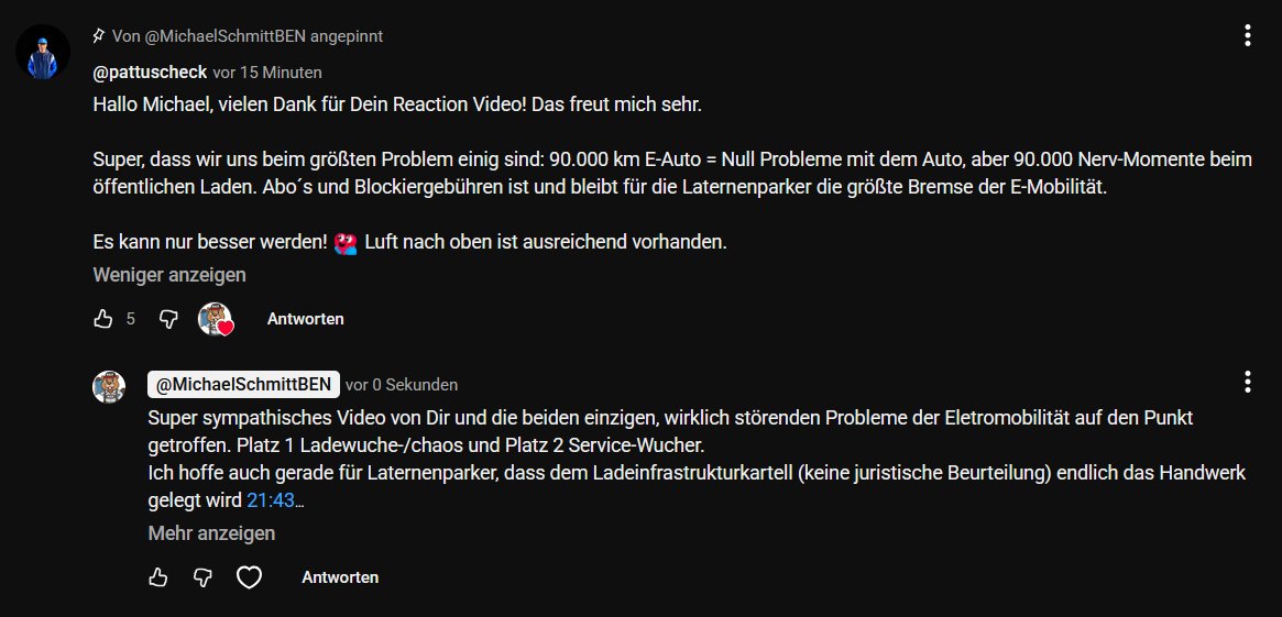 Hier auf X sind ja zahlreiche russische CPO-Troll-Accounts aktiv, die die unhaltbaren Zustände bezüglich Ladekartne-/Ladetarif-/Ladewucherchaos verteidigen. Menschen, die Elektromobilität leben und offenen Auges durch die Welt fahren, sind sich hingegen einig!