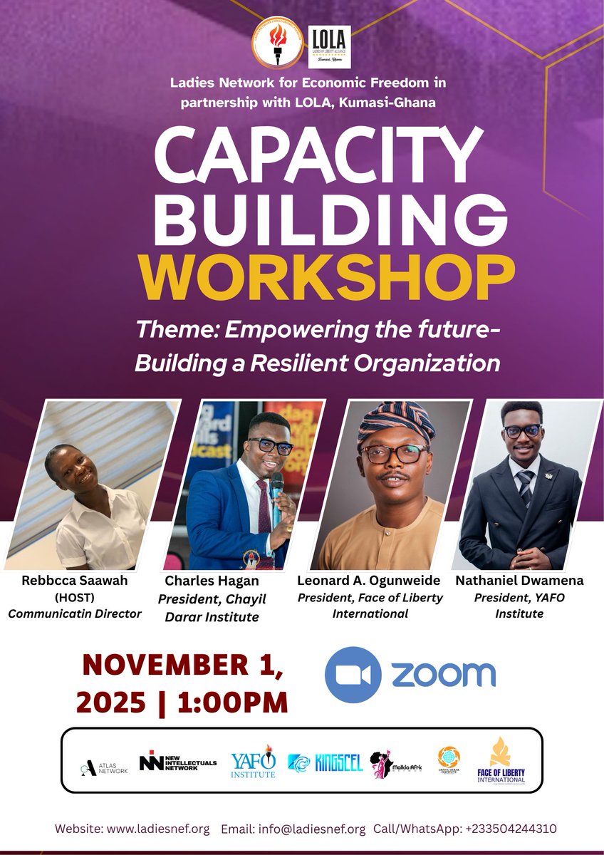 Ladies Network for Economic Freedom tweet media