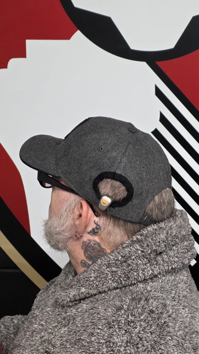 afcbdsa's tweet image. This is one of our fans wearing his adapted hat. It was created to fit his hearing aid. AFC Bournemouth will do there best to adapt any item. Ask in the store if you require any adaptions. They will do there best to help you. #accessability #afcb #dsa