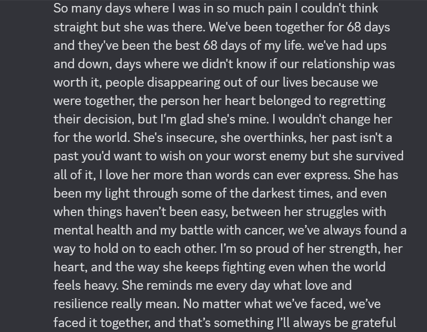 Alex_Amore_'s tweet photo. I want to share a story. A story about my wife @AstrallAstrid ❤️❤️❤️❤️
I'm so thankful for her and my best friend @SweetxSparklesx, thank you for introducing me to the love of my life. https://t.co/C3v0W8XEX0