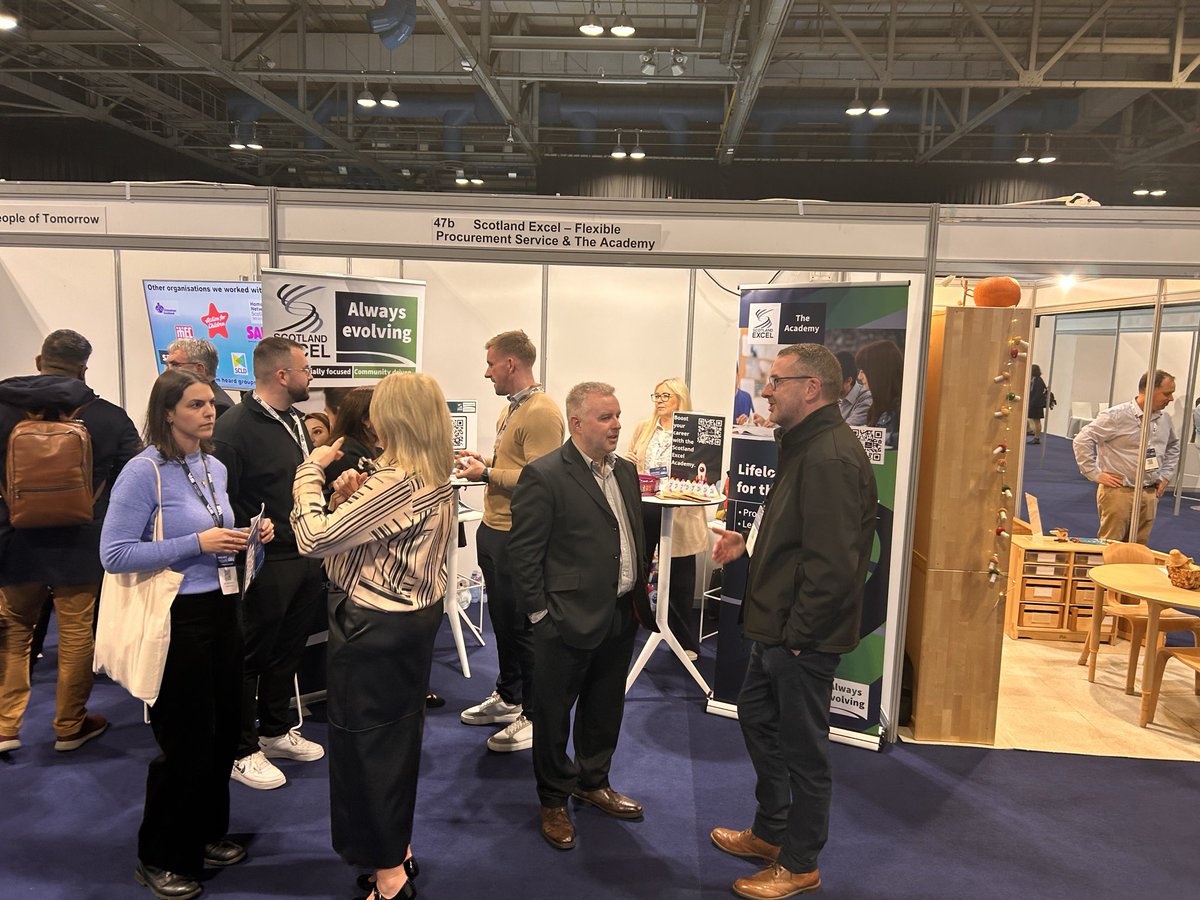 ScotlandExcel's tweet image. Our learning and development Academy are here at #ProcurexScotland2025 to answer your questions and see how we  can help to Boost Your Career 🚀