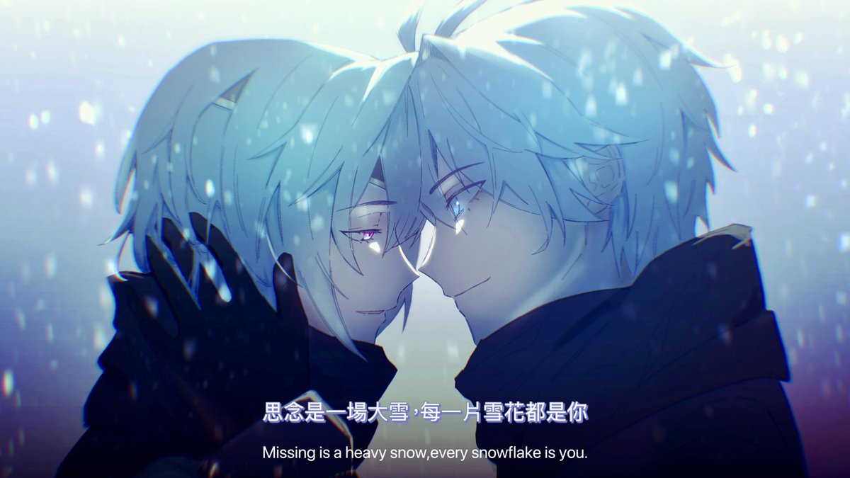 #phainaxa #ファイアナ 

思念是一場大雪，每一片雪花都是你
Missing is a heavy snow,every snowflake is you.